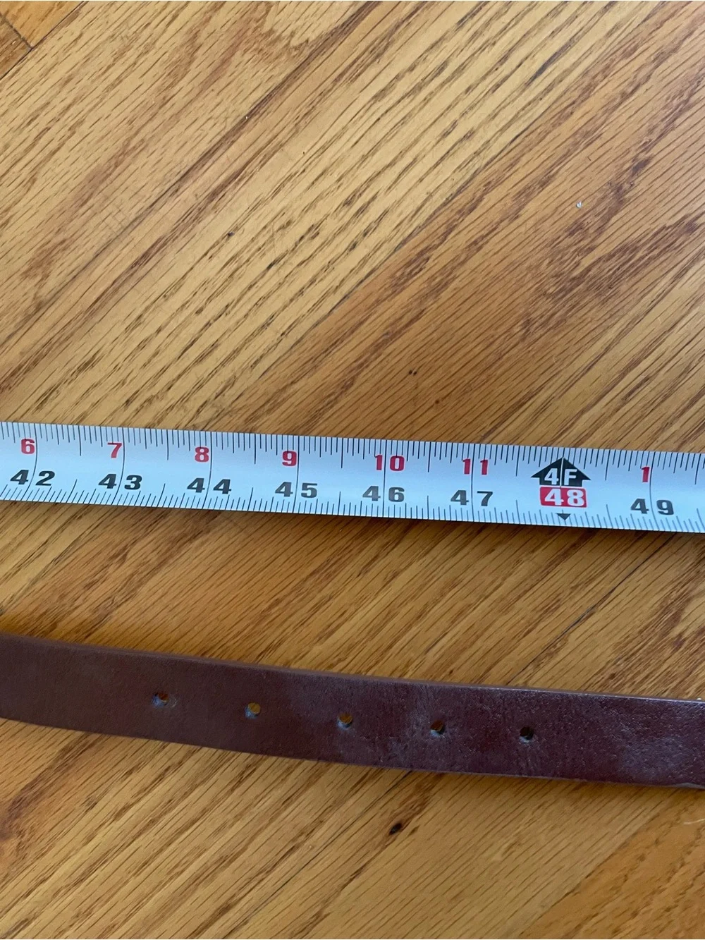 Classic Brown faux Leather Womens Belt - Brown xxl